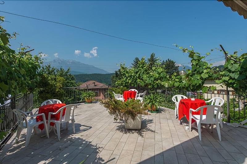 Albergo Antica Rosa Levico Terme Bagian luar foto